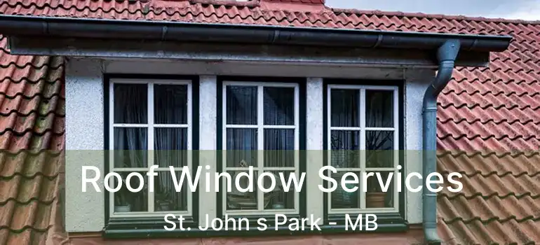 Roof Window Services St. John s Park - MB