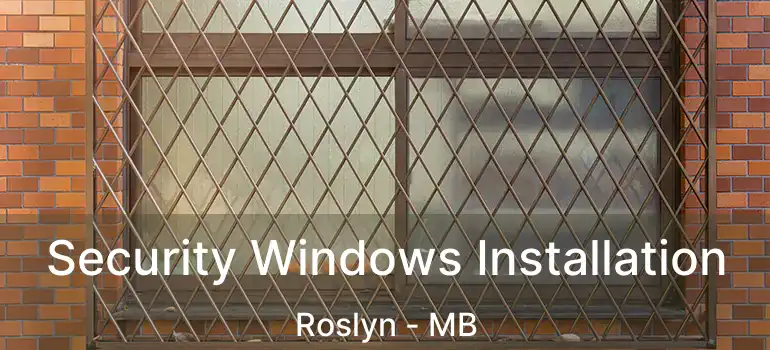Security Windows Installation Roslyn - MB
