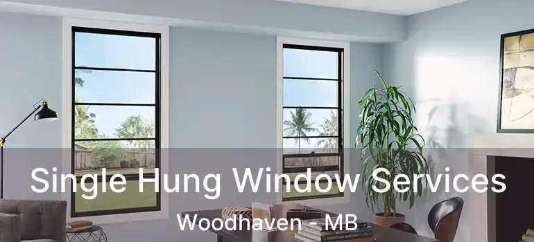  Single Hung Window Services Woodhaven - MB