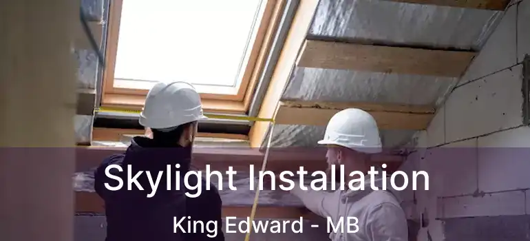  Skylight Installation King Edward - MB