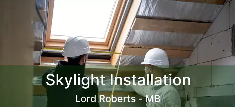 Skylight Installation Lord Roberts - MB