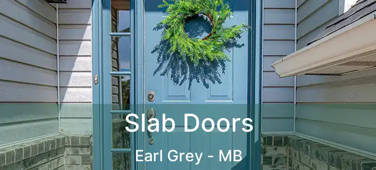  Slab Doors Earl Grey - MB