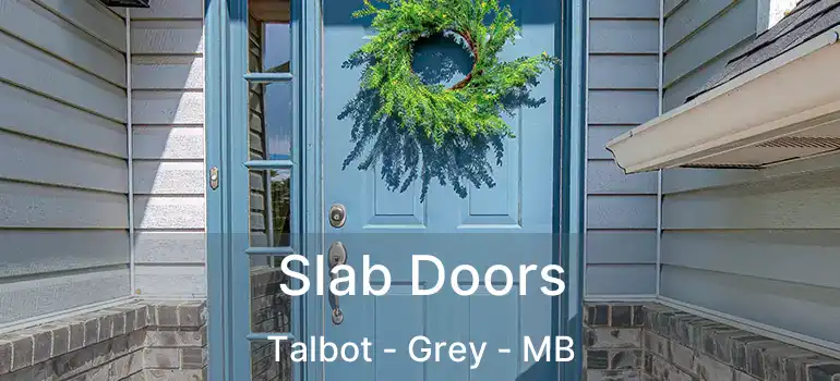  Slab Doors Talbot - Grey - MB