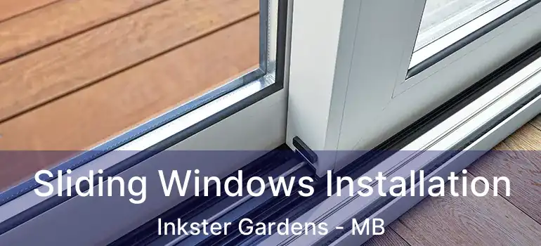 Sliding Windows Installation Inkster Gardens - MB
