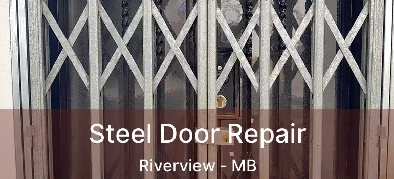 Steel Door Repair Riverview - MB