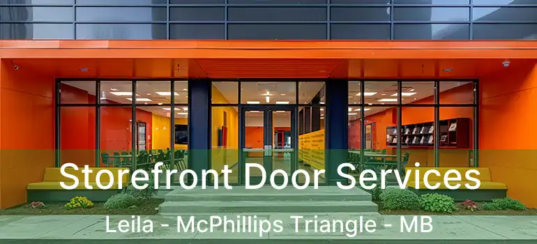  Storefront Door Services Leila - McPhillips Triangle - MB