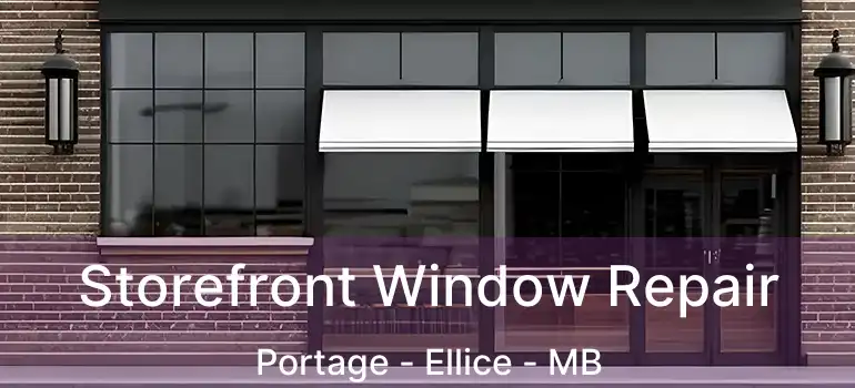  Storefront Window Repair Portage - Ellice - MB