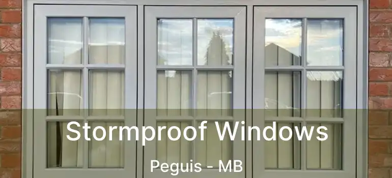  Stormproof Windows Peguis - MB