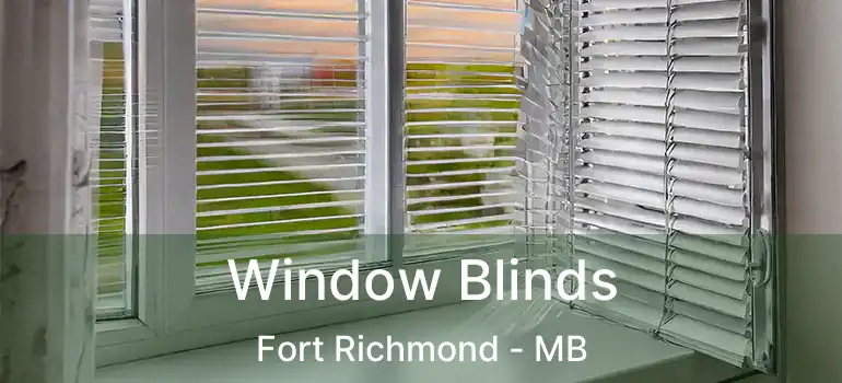  Window Blinds Fort Richmond - MB