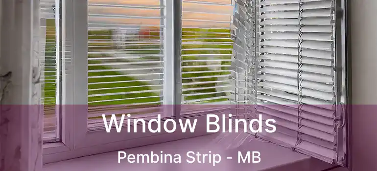 Window Blinds Pembina Strip - MB