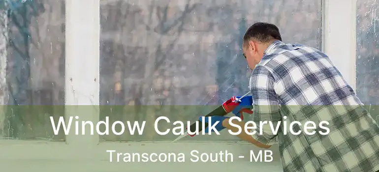 Window Caulk Services Transcona South - MB