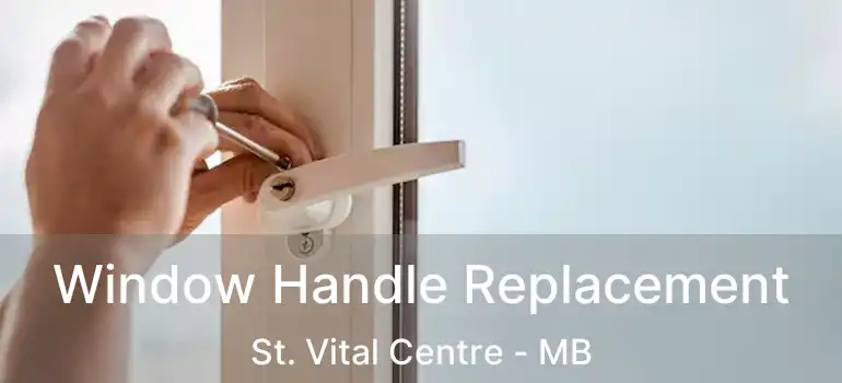 Window Handle Replacement St. Vital Centre - MB