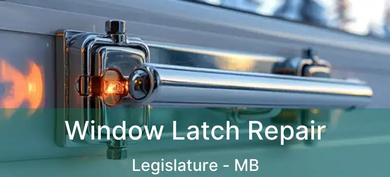  Window Latch Repair Legislature - MB