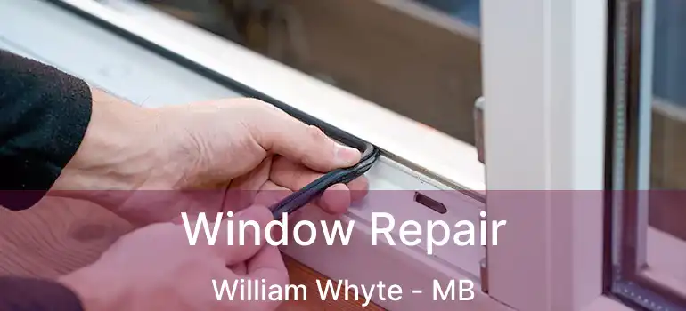 Window Repair William Whyte - MB