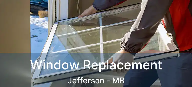 Window Replacement Jefferson - MB