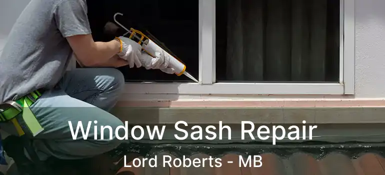 Window Sash Repair Lord Roberts - MB