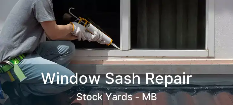 Window Sash Repair Stock Yards - MB