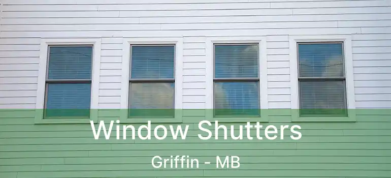 Window Shutters Griffin - MB