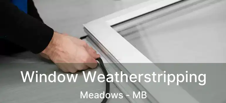  Window Weatherstripping Meadows - MB
