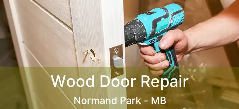  Wood Door Repair Normand Park - MB